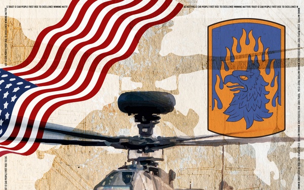 AH-64D Apache Longbow Helicopter pop-up display board