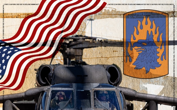 U.S. Army UH-60M Blackhawk Helicopter pop-up display board