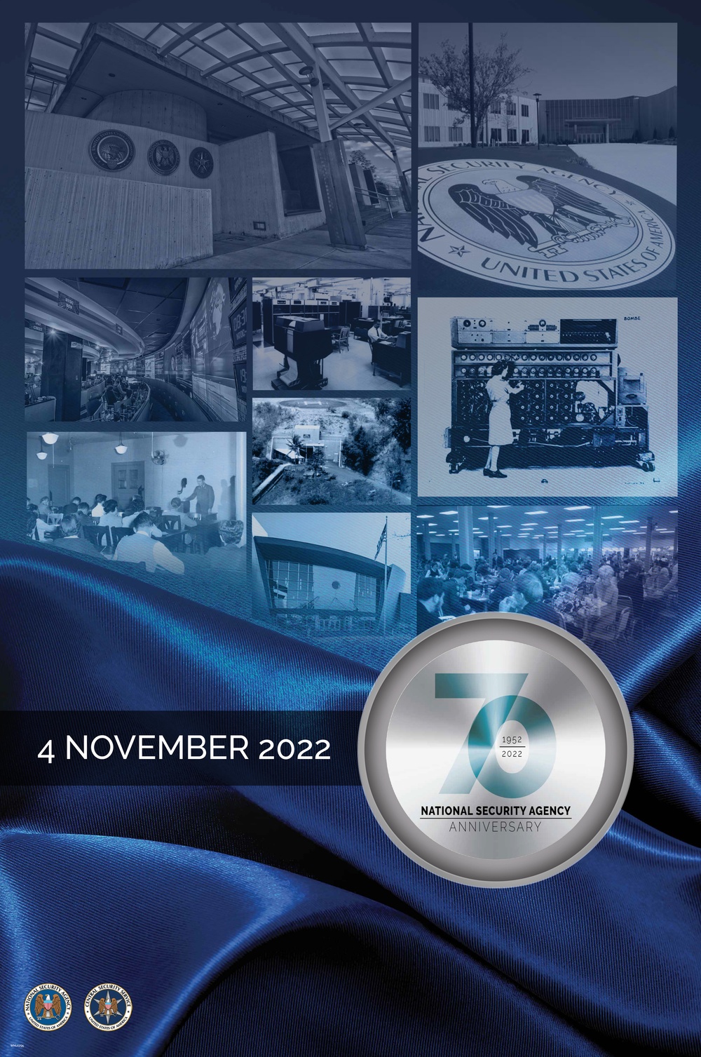 National Security Agency (NSA) 70th Anniversary Poster
