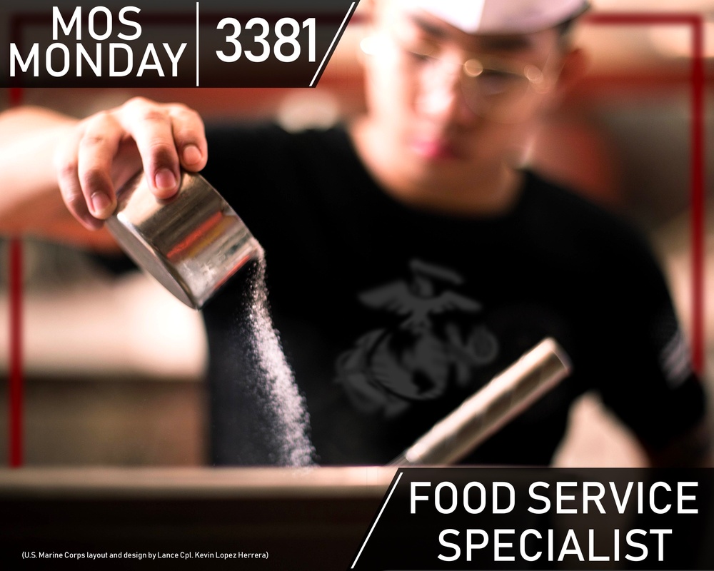 Food service specialist military occupational specialty