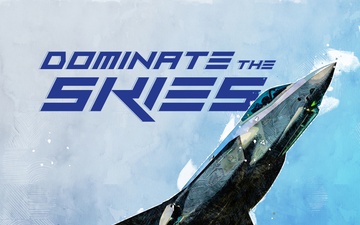 Air Force 75th Anniversary Poster: Dominate the Skies – 2000s era