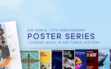 Air Force 75th Anniversary Poster Series Graphic