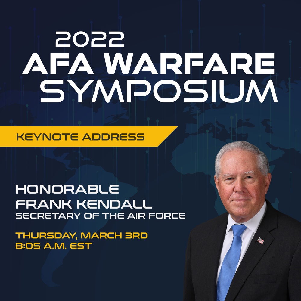 AFA Warfare Symposium Keynote Address Graphic