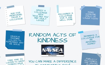 NSWC PHD Kindness Poster