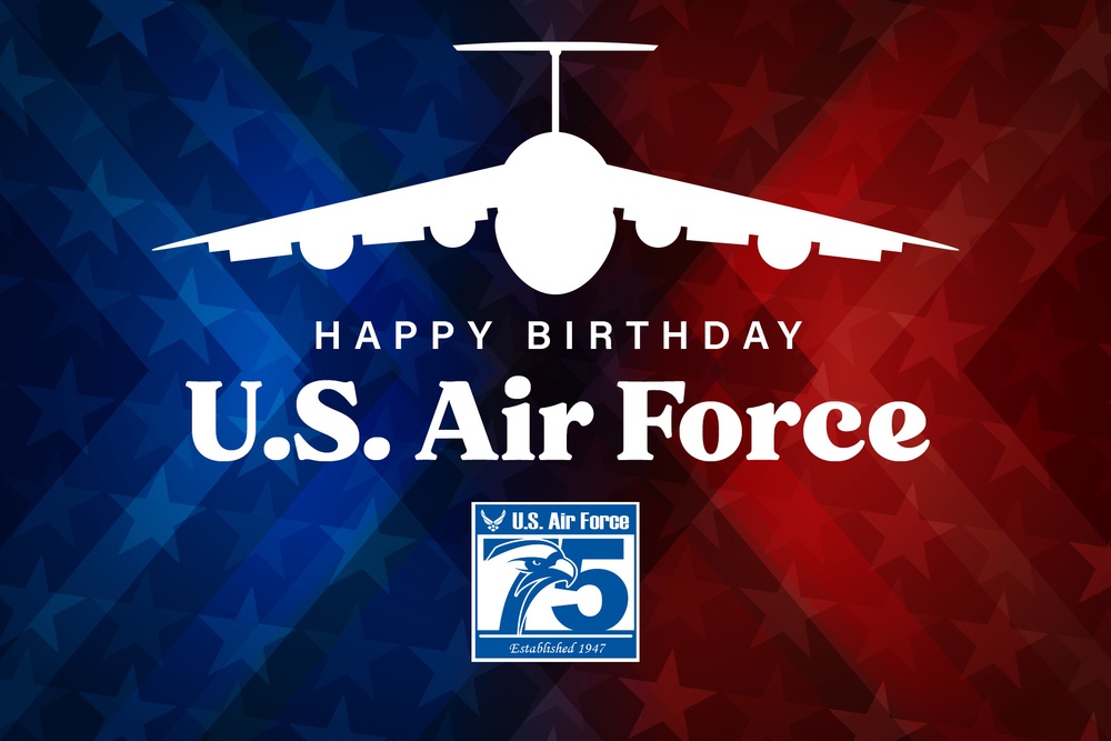 US Air Force Birthday - social media