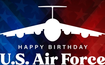 US Air Force Birthday - social media