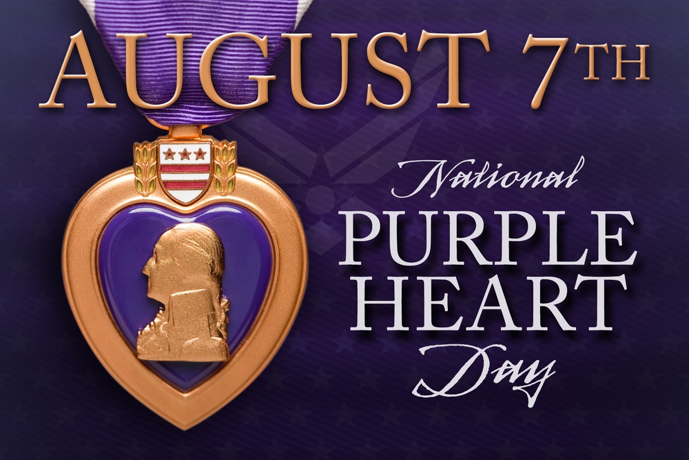 Purple Heart Day - social media