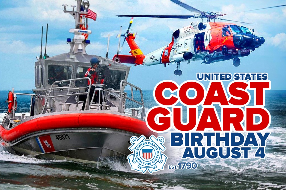 US Coast Guard Birthday - social media