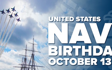 US Navy Birthday - social media