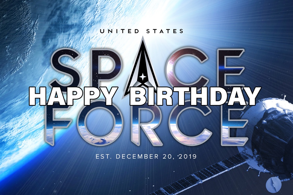 US Space Force Birthday - social media