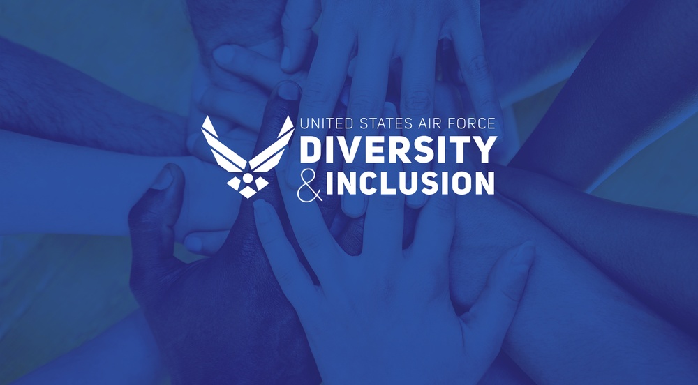 United States Air Force Diversity &amp; Inclusion Logo Graphic