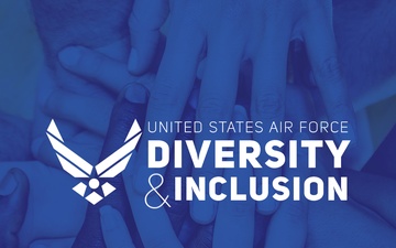 United States Air Force Diversity &amp; Inclusion Logo Graphic