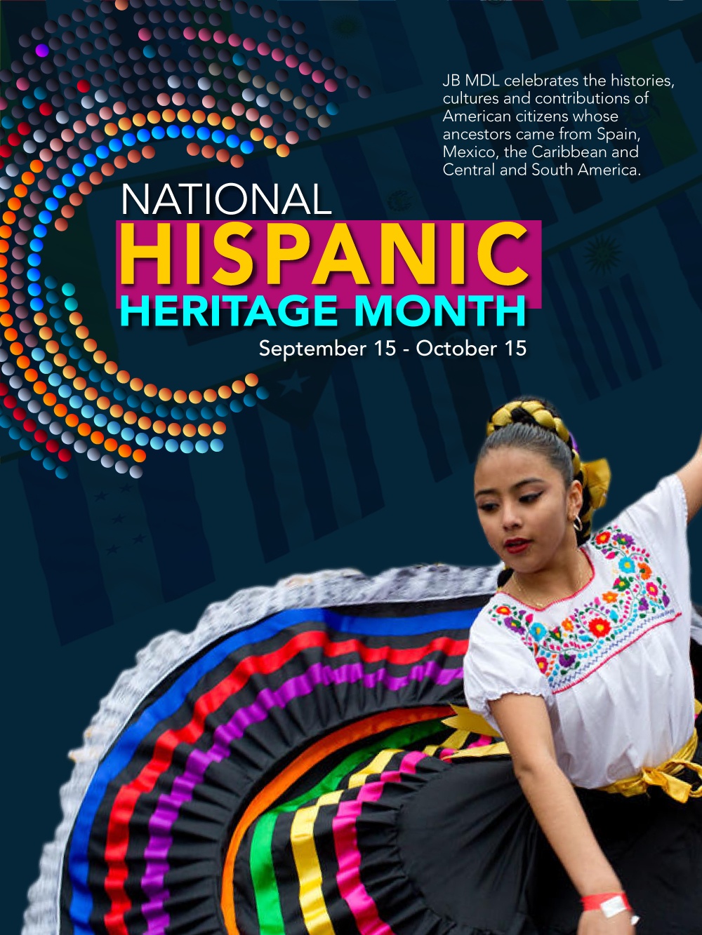 National Hispanic Heritage Month Graphic