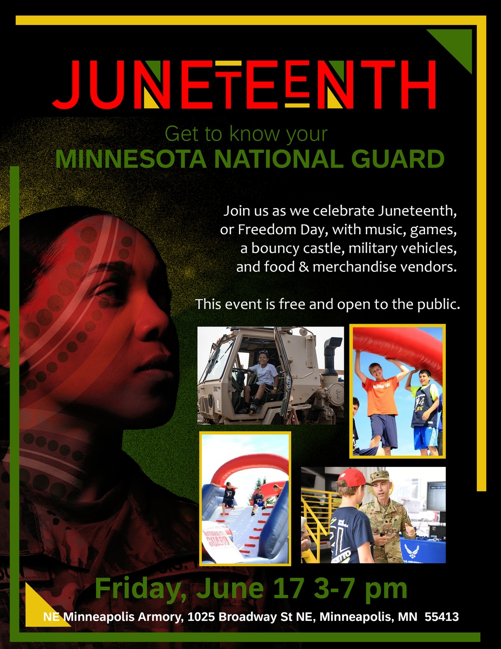 Juneteenth Event Poster