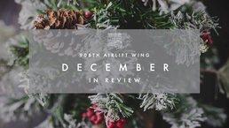 December in Review graphic