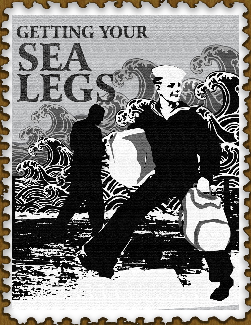 Getting Your Seal Legs Graphic