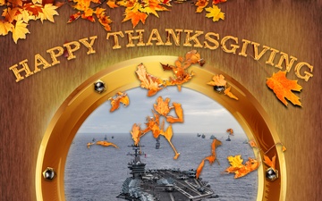 USS Carl Vinson (CVN 70) Thanksgiving