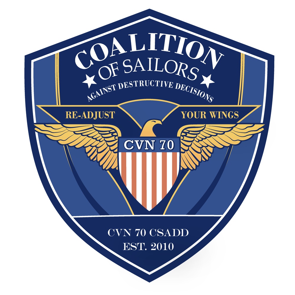 USS Carl Vinson CSAAD Logo