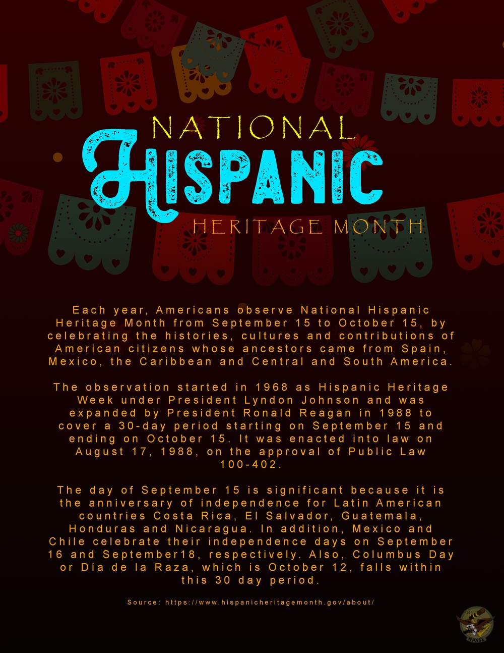 NPASE Celebrates Hispanic Heritage Month