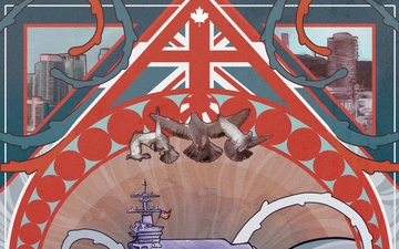 USS Carl Vinson West Pac 2021-2022 Deployment Poster