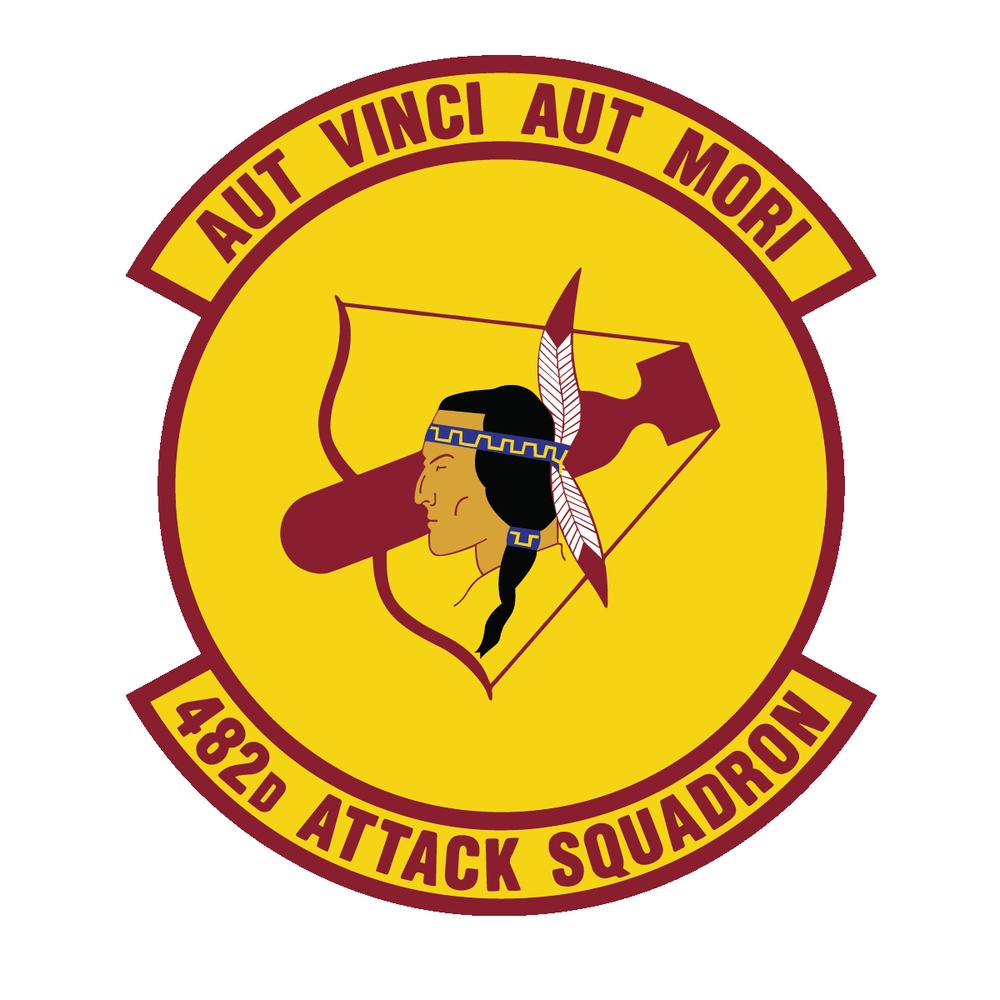 482d Attack Squadron patch