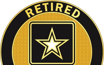 U.S. Army Retired Lapel Button