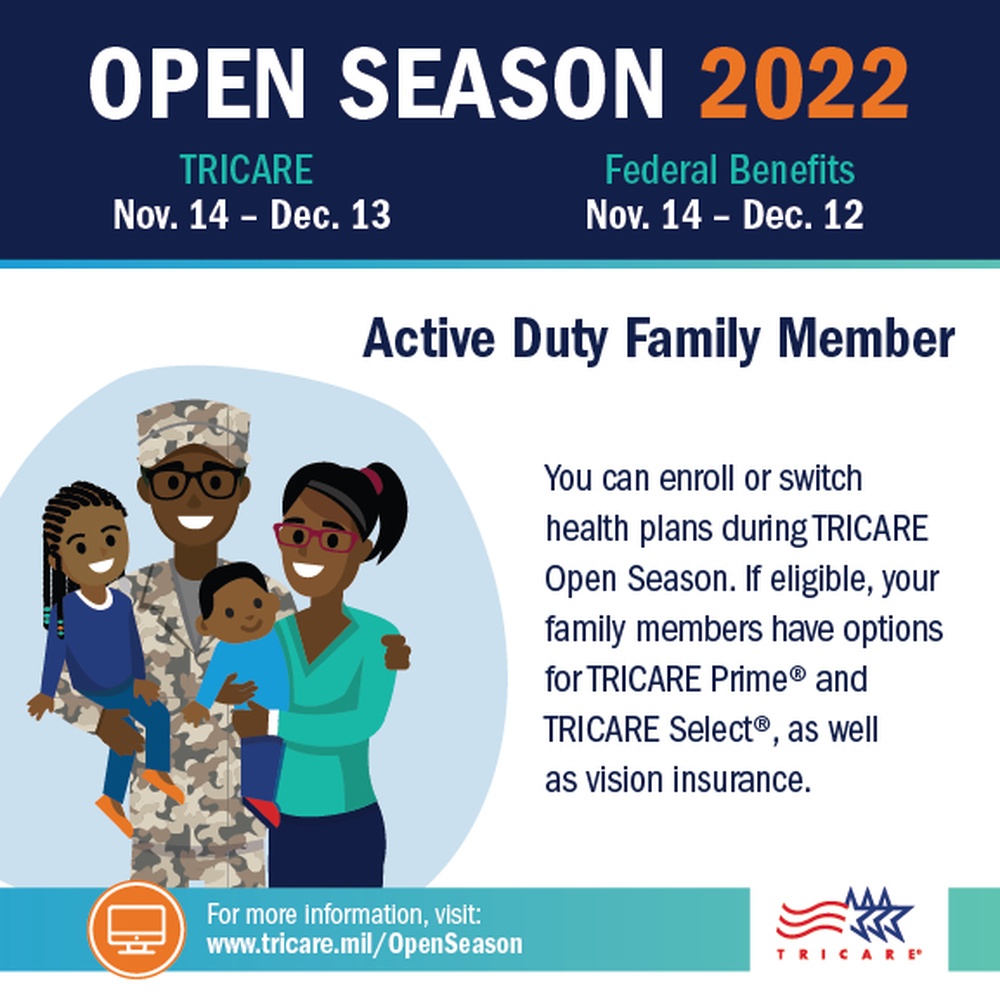 Open Season 2022 for Active Duty Family Members