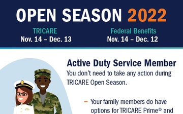 Open Season 2022 Active Duty Service Member