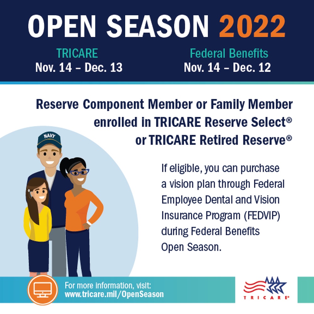 Open Season 2022 Reserve Component Member or Family Member