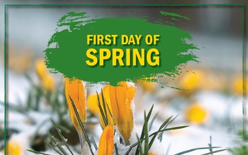 March 20 First Day of Spring