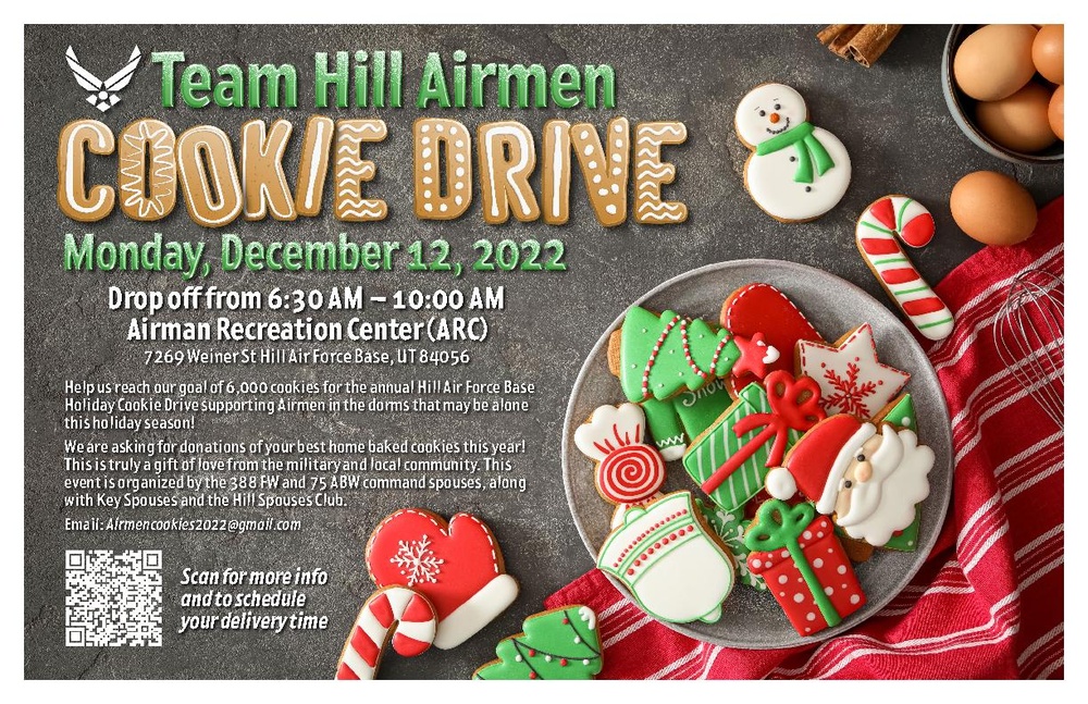 Team Hill Airmen Cookie Drive 2022