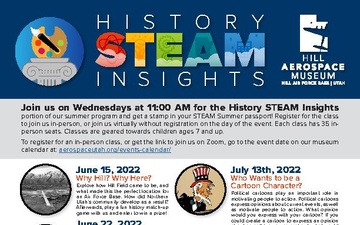 History STEAM Insights Flyer