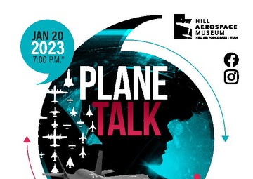 Plane Talk flyer, Hill Aerospace Museum