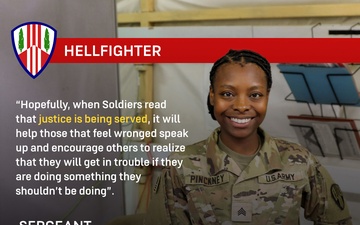 Hellfighter Justice Warrior SGT Yolanda Pinckney