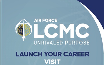 Air Force Life Cycle Management Center Recruitment Business Card (Front)