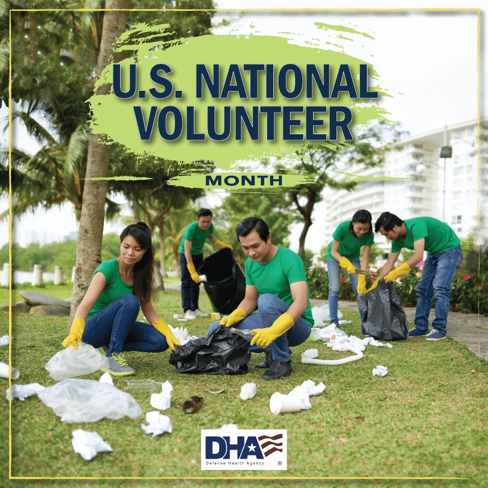 April - U.S. National Volunteer Month