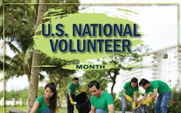 April - U.S. National Volunteer Month