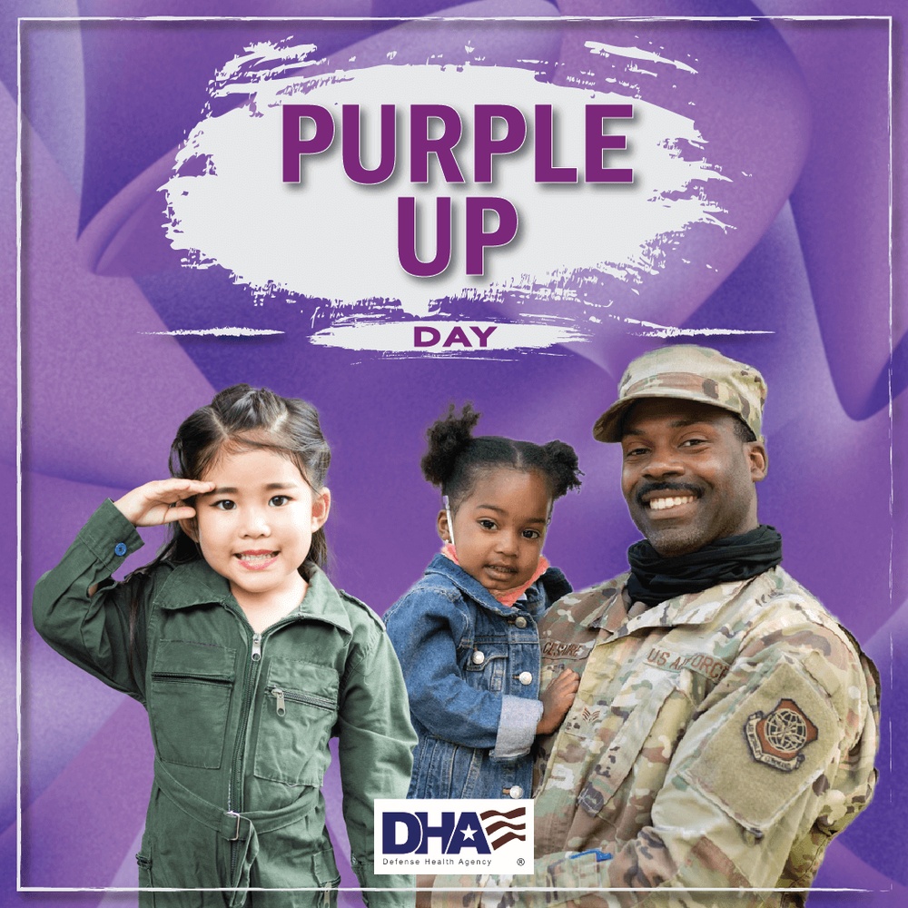 15April - Purple Up Day