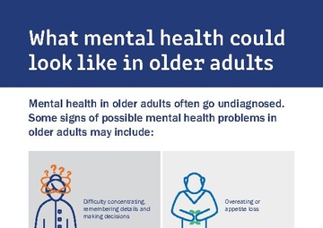 What mental health could look like in older adults