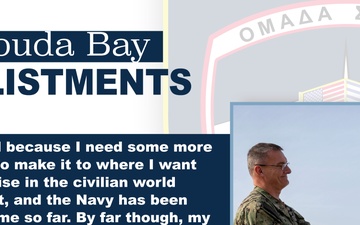 NSA Souda Bay’s Air Traffic Controller 2nd Class Andrew W. Gaylord Reenlistment Ceremony