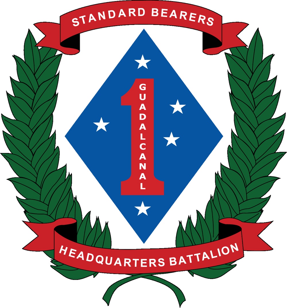 Headquarters Battalion, 1st Marine Division logo