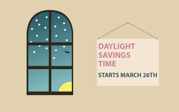 One hour forward: Daylight Savings reminder