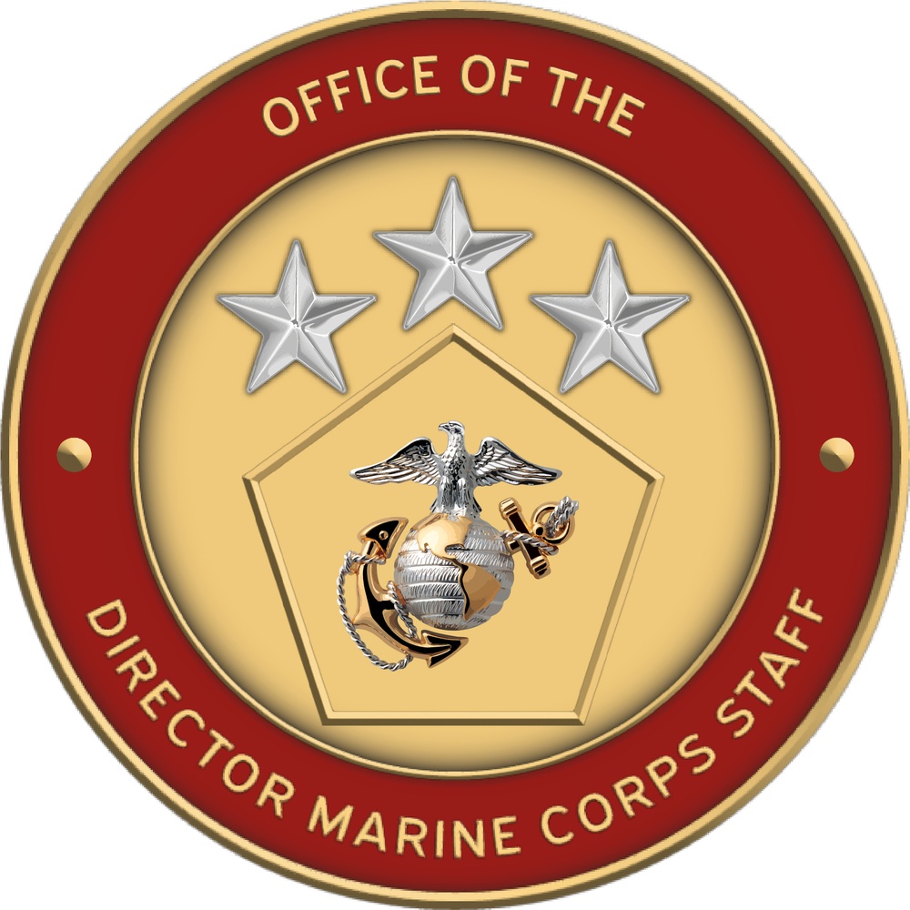 Director Marine Corps Staff logo - 3-Star