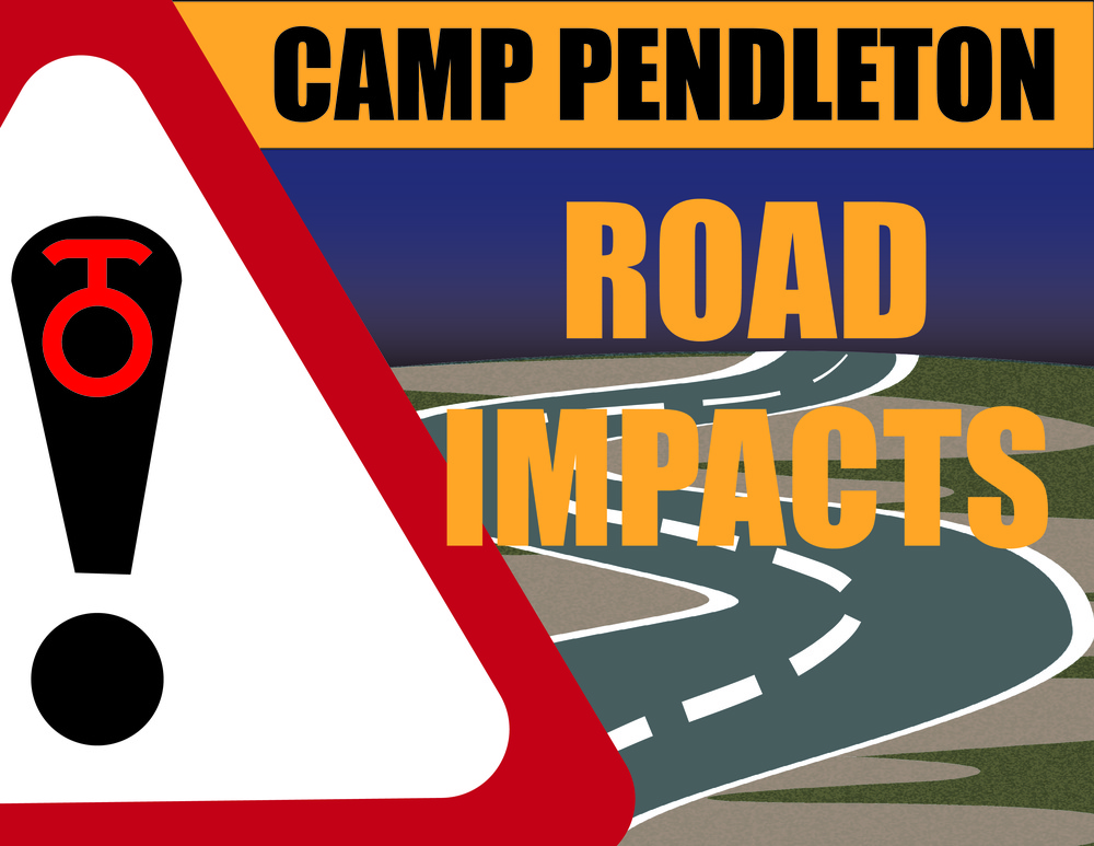Camp Pendleton Road Impact