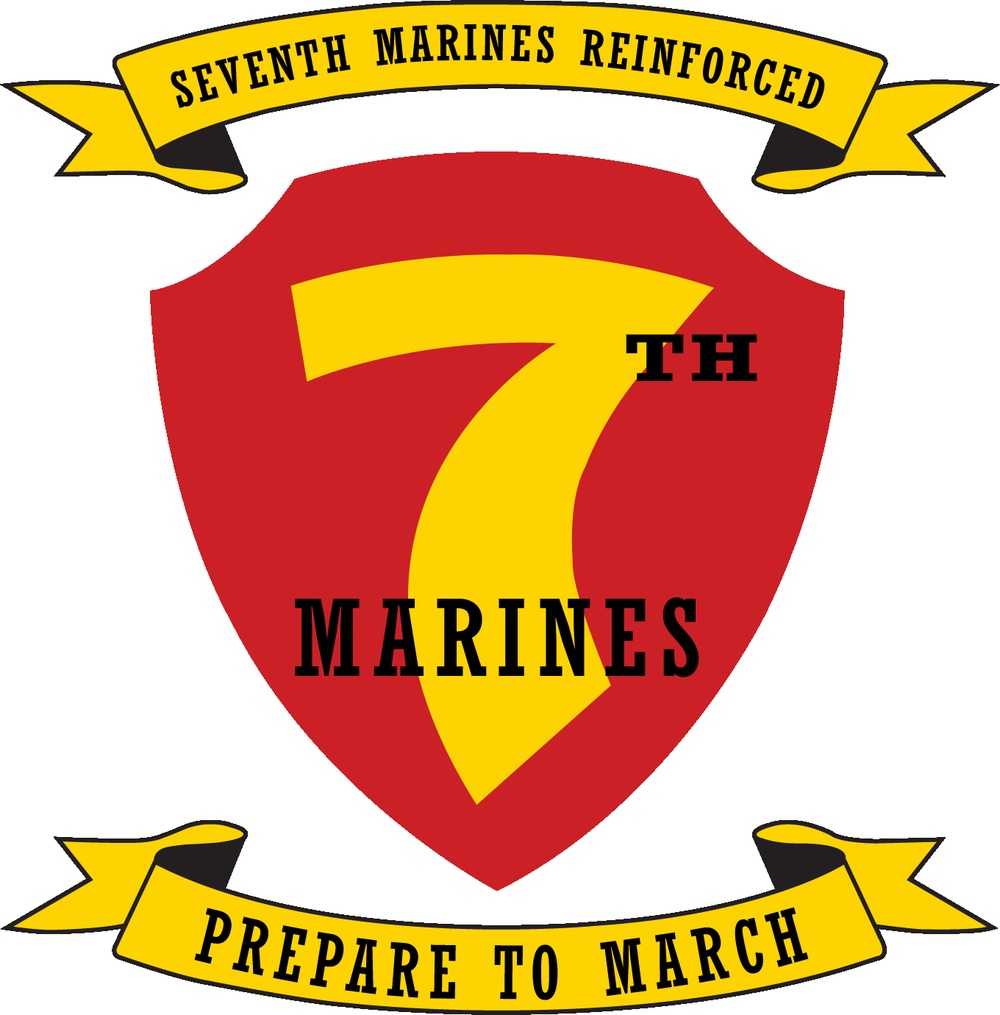 7th Marine Regiment, 1st Marine Division logo