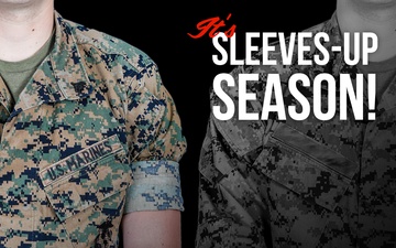 Marine Corps Air Station Iwakuni conducts seasonal uniform change