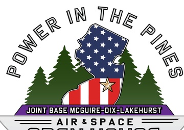 2023 Joint Base McGuire-Dix-Lakehurst Power in the Pines Air and Space Open House Official Logo - Identity Design