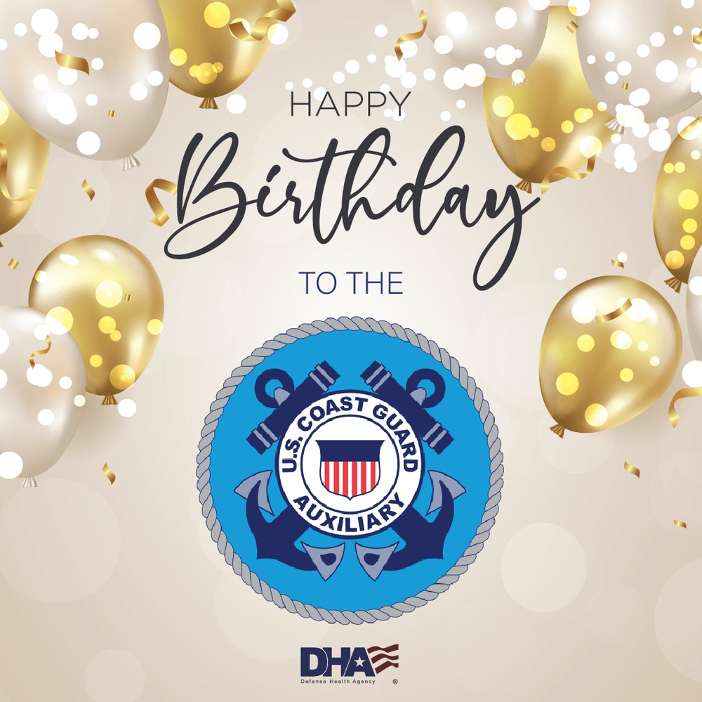 Coast Guard Auxiliary Birthday