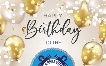 Coast Guard Auxiliary Birthday