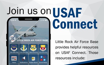 Little Rock Air Force Base is on Air Force Connect